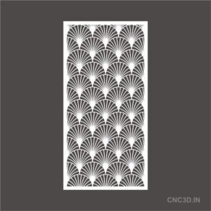 2D4x2-1002 2D Panel Vector DXF EPS Download CNC Grill Cutting Size ratio 4×2