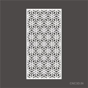 2D4x2-1003 2D Panel Vector DXF EPS Download CNC Grill Cutting Size ratio 4×2