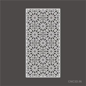 2D4x2-1010 2D Panel Vector DXF EPS Download CNC Grill Cutting Size ratio 4×2