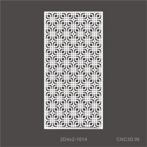 2D4x2-1014 2D Panel Vector DXF EPS Download CNC Grill Cutting Size ratio 4×2 (Copy)