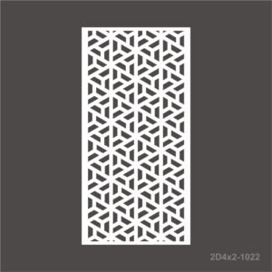 2D4x2-1022 2D Panel Vector DXF EPS Download CNC Grill Cutting Size ratio 4×2